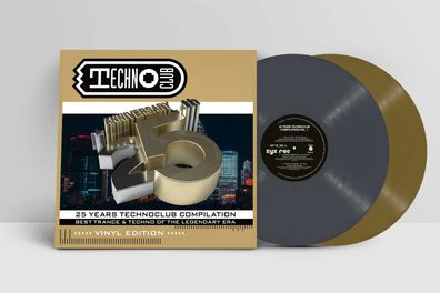 Various Artists: 25 Years Technoclub Compilation Vol. 1 (Limited Edition) (Gold & Si