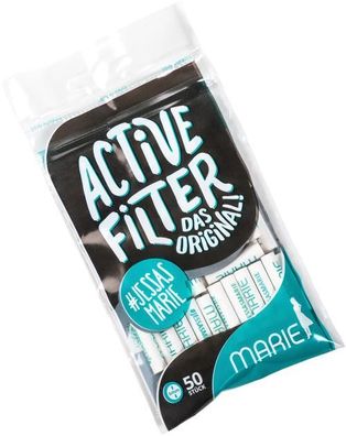 Marie Active Filter 6mm mit Aktivkohle "Das Original" 50 Stk