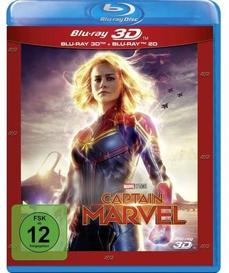 Captain Marvel (BR) 3D/2D 2Disc Min: 129/ DD5.1/ WS * ersetzt LE - Disney - (Blu-r