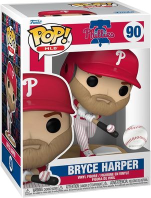 MLB Funko POP! PVC-Sammelfigur - Bryce Harper (90)