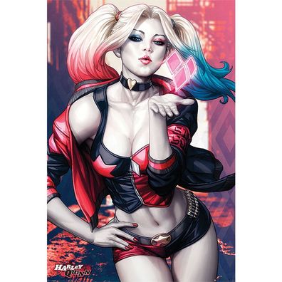 DC Comics Poster: Harley Quinn Kiss (13)
