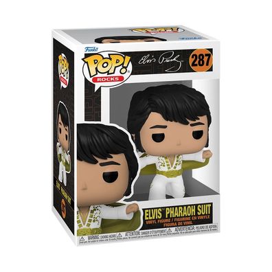 Elvis Presley Funko POP! Rocks Vinyl Figur Elvis Pharaoh Suit 9 cm
