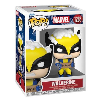 Marvel Comics Holiday Funko POP! PVC-Sammelfigur - Wolverine w/ Sign (1285)