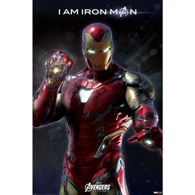 Marvel Comics Poster: Avengers: Endgame - I Am Iron Man (7)