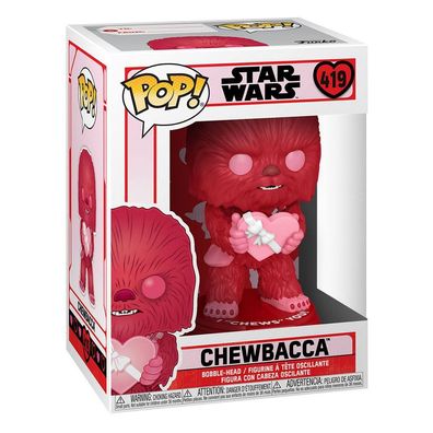 Star Wars Funko POP! Wackelkopf PVC-Sammelfigur - Chewbacca Valentines Day Holiday...