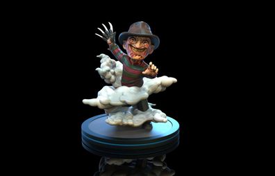 Nightmare on Elm Street Q-Fig Figur Freddy Krueger 10 cm