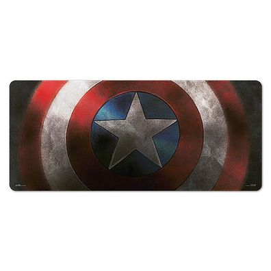 Marvel Comics Gaming Mat Pad für Tastatur und Maus - Captain America Schild