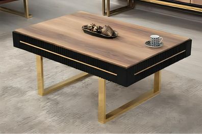 Couchtisch Kaffeetisch Sofatisch Beistelltisch Holz Braun Tisch Design