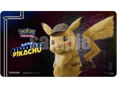 Pokemon Playmat (Spielmatte) Detective Pikachu