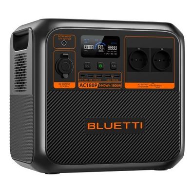 Bluetti AC180P Portable Powerstation 1800W 1440Wh Outdoor Camping Akku 16,4kg
