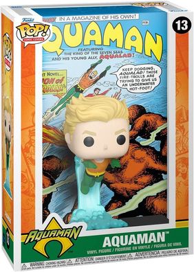 DC Funko POP! Comic Cover Vinyl Figur Aquaman (13)