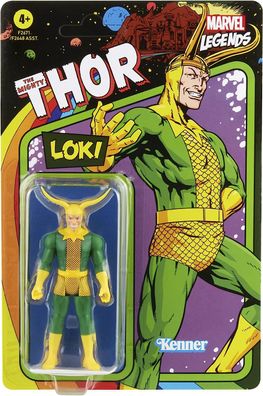 Marvel Legends 3,75 Retro Wave Actionfigur: Loki