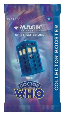 Magic the Gathering (englisch) Doctor Who Sammler Booster