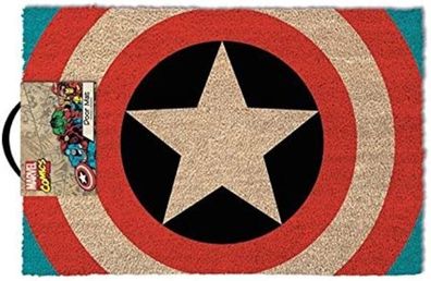 Mavel Comics Fußmatte Captain America (Shield)