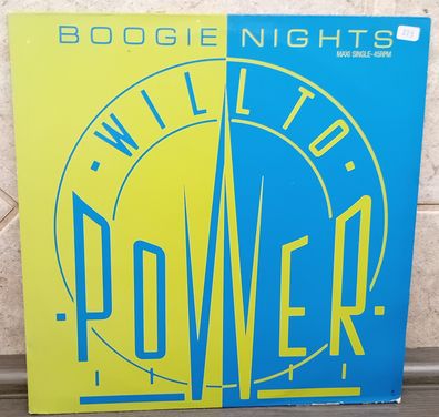 12" Maxi Vinyl Will to Power - Boogie Nights