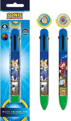 Sonic the Hedgehog Kugelschreiber (mehrfarbiger Stift)
