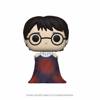 Harry Potter Funko POP! Movies Vinyl Figur Harry w/ Invisibility Cloak 9 cm