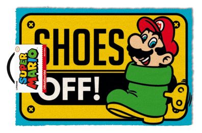 Nintendo Fußmatte Super Mario Shoes Off
