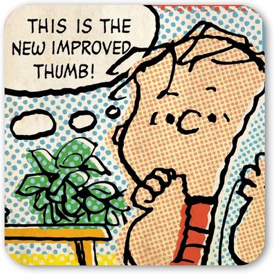 Peanuts Untersetzer aus Kork (Coaster) Linus