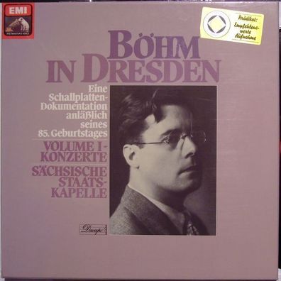 EMI 1C 137-53 500/04 - Böhm In Dresden - Volume I - Konzerte