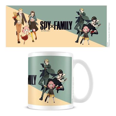 Spy x Family Keramiktasse - Cool vs Family (320 ml)