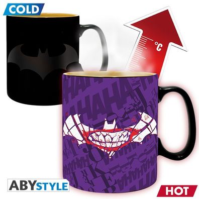 Batman Keramiktasse Heat Change - Batman Hahaha (460 ml)