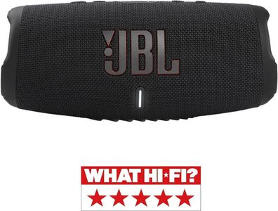 JBL Charge 5 Bluetooth Lautsprecher - Schwarz