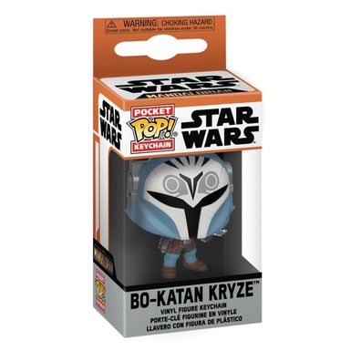 Star Wars Funko POP! PVC-Schlüsselanhänger - Bo-Katan Kryze (4 cm)