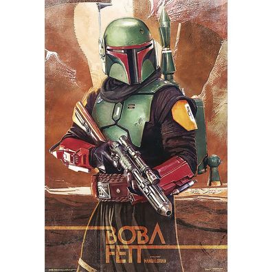 Star Wars Poster: The Mandalorian Boba Fett (25)