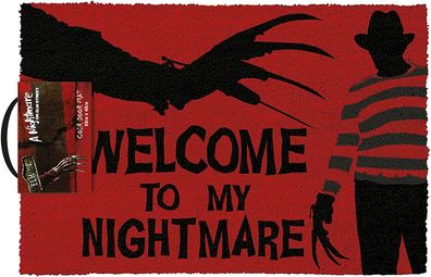 Nightmare On Elm Street Fußmatte Welcome to my Nightmare