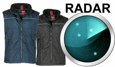 Radar 2.0" Gesteppte Herrenweste Bodywarmer Steppweste Übergang