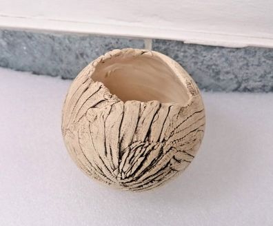 Keramik Kugel zum bepflanzen - Keramik handgemacht - Weihnachtsgeschenke-