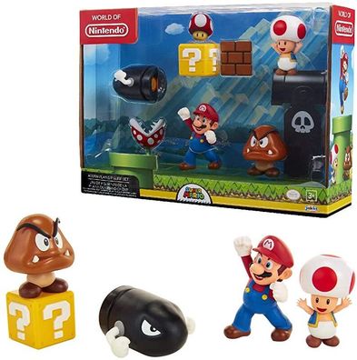 Super Mario Nintendo PVC Sammelfigurenset - Eichenhain