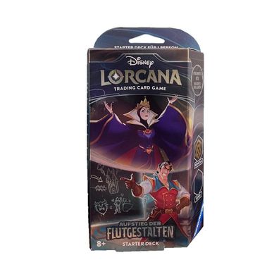 Disney Lorcana Card Game (deutsch) Aufstieg der Flutgestalten Starter Bernstein ...