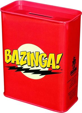 Big Bang Theory Spardose - Bazinga Logo (Metall)