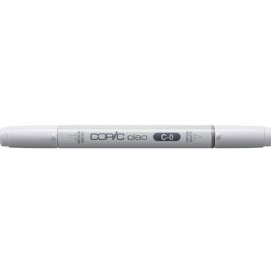 Copic Ciao Marker C-0 Cool Gray No. 0