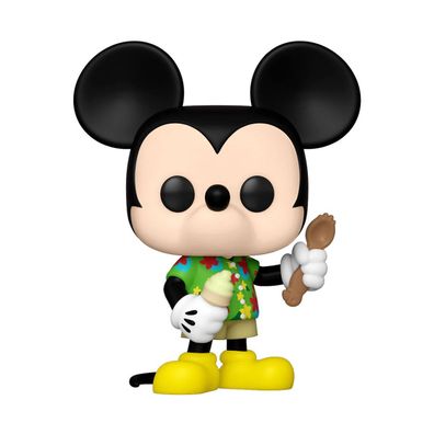 Walt Disney Word 50th Anniversary Funko POP! Disney Vinyl Figur Aloha Mickey Mouse...