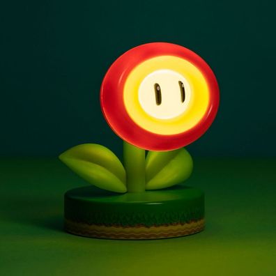 Super Mario Icon Lampe Fire Flower (V2)