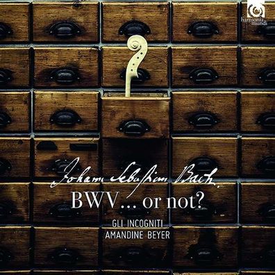 Johann Sebastian Bach, BWV... or not? - - (CD / J)