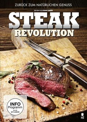 Steak Revolution - Zurück zum natürlichen Genuss (DVD] Neuware