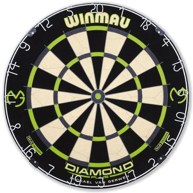 Winmau Dartboard MvG Diamond Edition, 3014 | Dartscheibe Dart Scheibe Darts