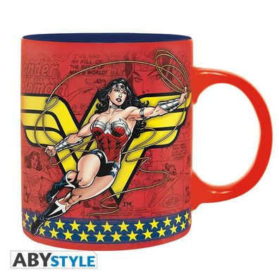 Wonder Woman Keramiktasse - Wonder Woman Action (320 ml)