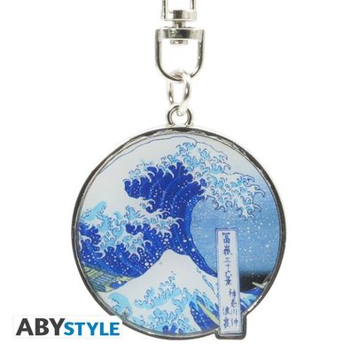 Hokusai Schlüsselanhänger: Great Wave