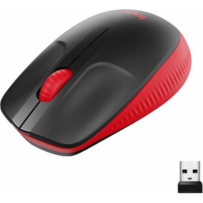 Logitech M190 Full-size wireless Mouse red (910-005908)