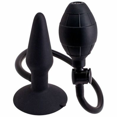 Inflatable Butt Plug Small black