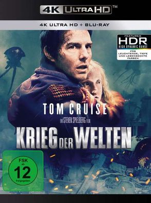Krieg der Welten (UHD + BR) Min: 116DD5.1 dtsWS - ParamountCIC - (Ultra HD Blu-ray /