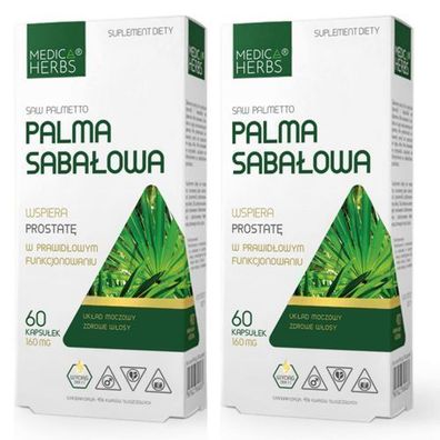 Saw Palmetto Extrakt Sägepalme 45% Fettsäuren Serenoa Repens 320mg 120 Kapseln
