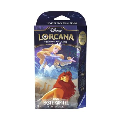 Disney Lorcana Card Game (deutsch) Starter Saphir Stahl
