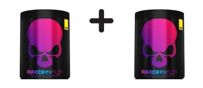 2 x Genius Nutrition WARCRY Flex (60 Serv) Grapes and Plums