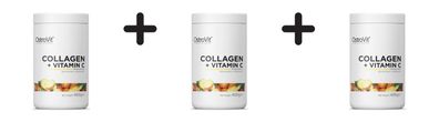 3 x OstroVit Collagen + Vitamin C (400g) Pineapple